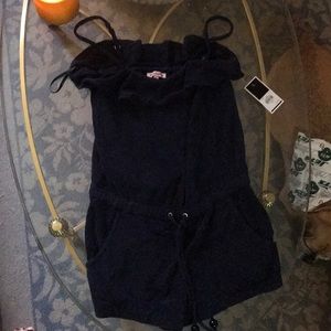 Brand new Juicy Couture navy terry jumper size s